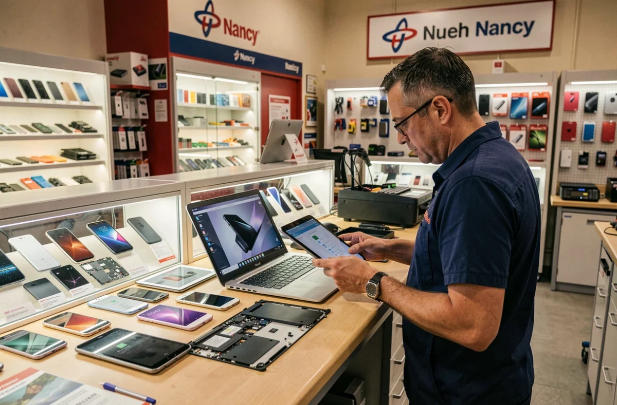 Boutique High Phone Store à Nancy proposant la réparation de PC, tablettes et smartphones